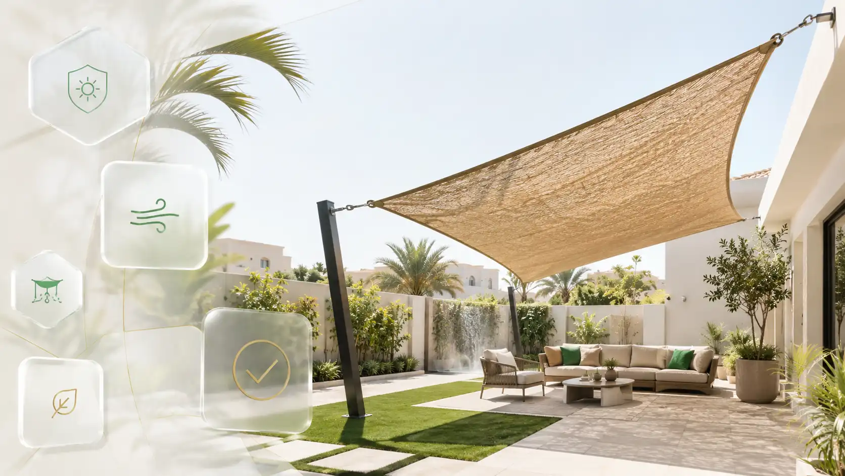 How to Keep Your Garden Cool in UAE Summer